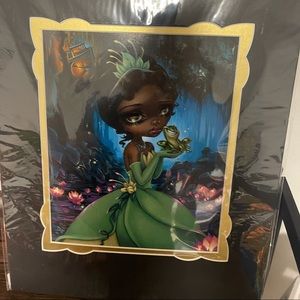 Princess and the frog art